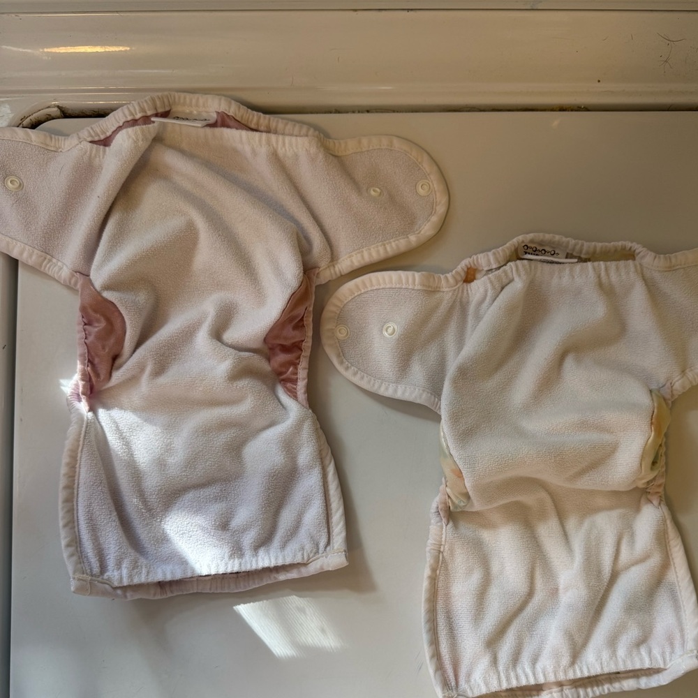 Thirsties Size One pocket snap diaper covers lot of 9 GUC cover only - Picture 2 of 13